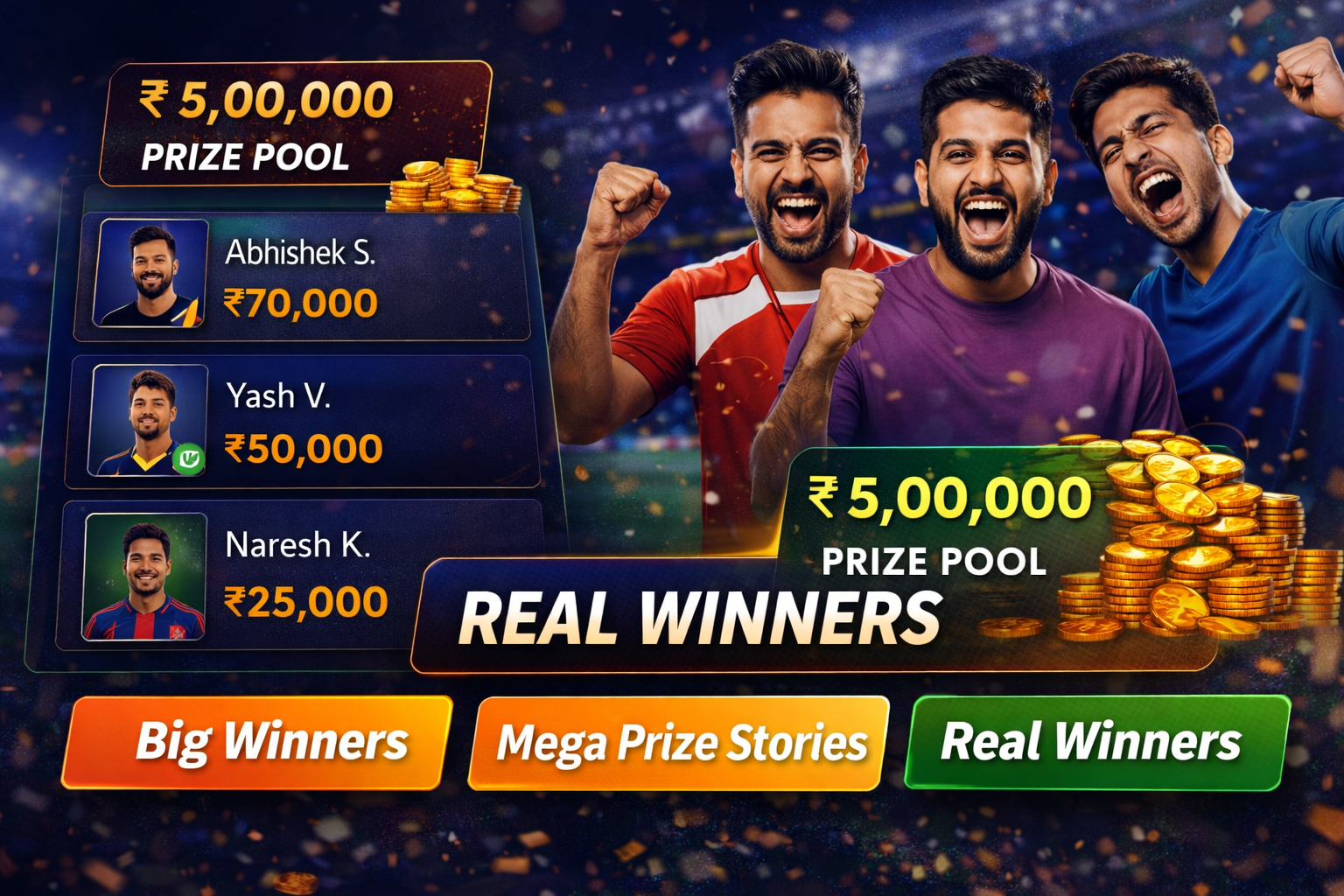 Fantasy Play App fantasy cricket result notes