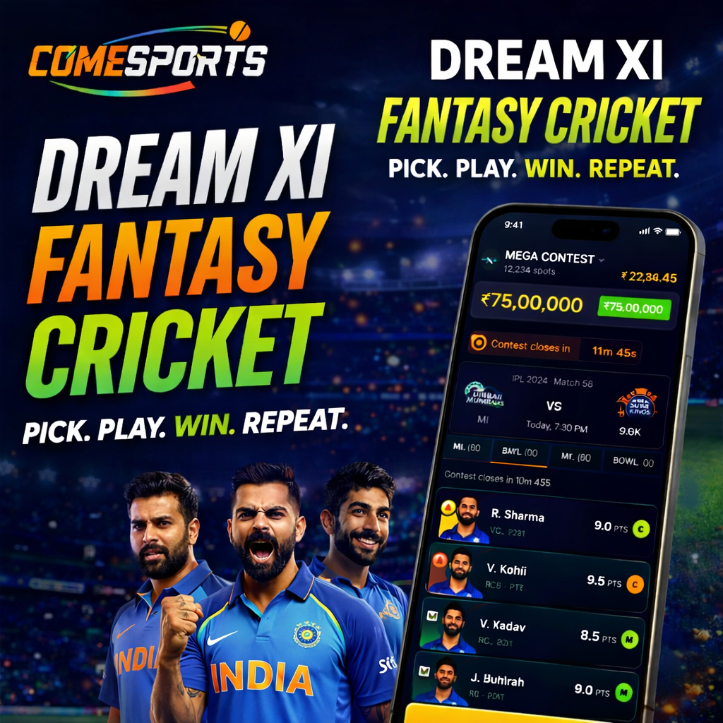 Fantasy Play App fantasy cricket challenge visual